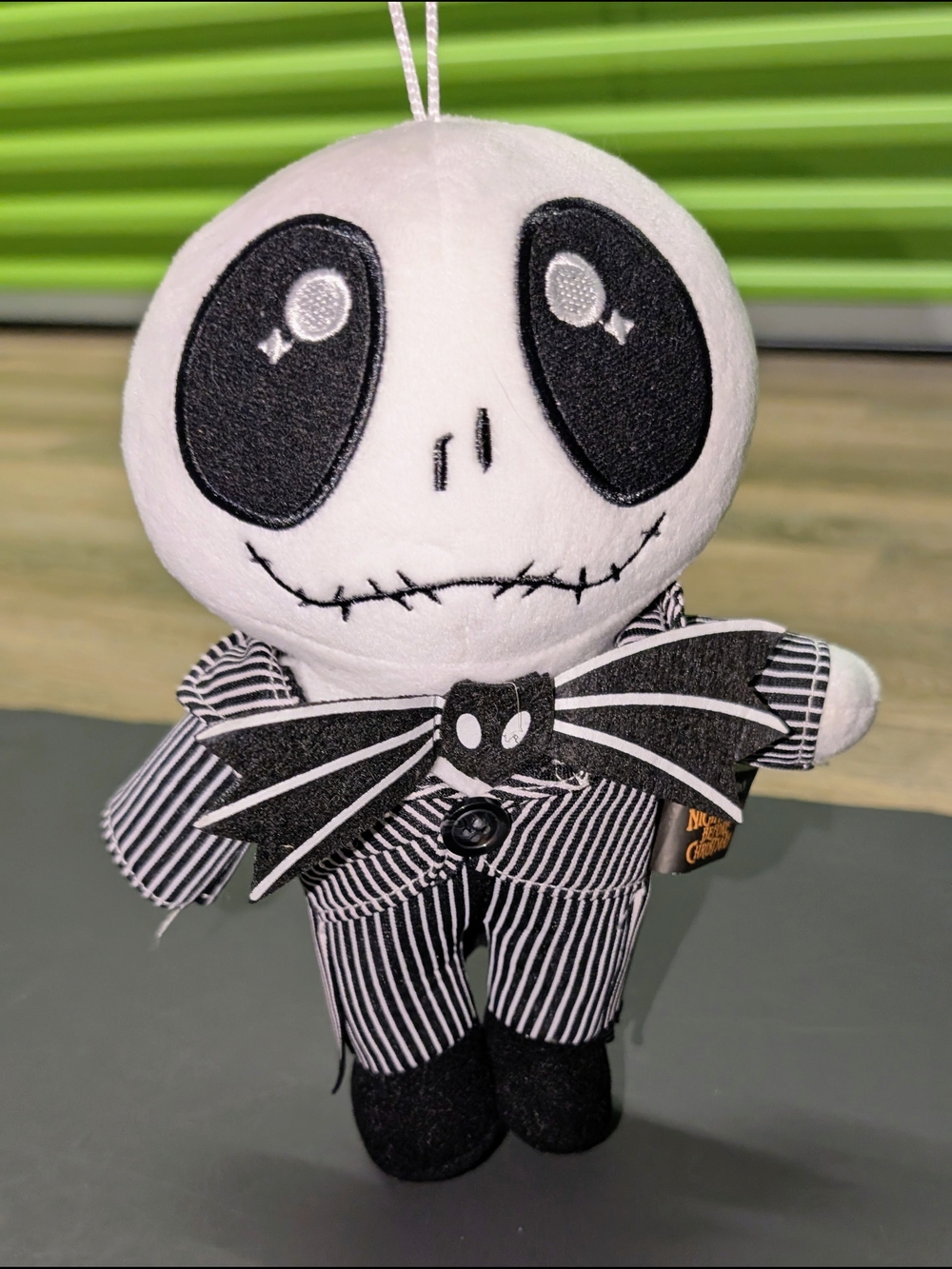 Disney Nightmare Before Christmas Jack Skellington 9" Plush Hanging Doll NWT